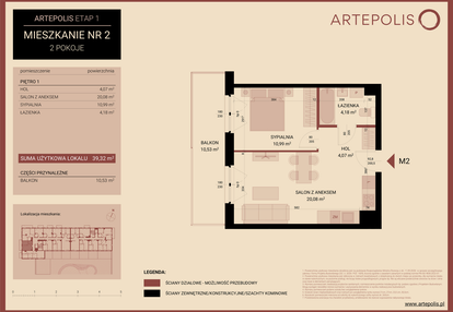 Mieszkanie w inwestycji: Artepolis
