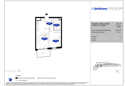 Mieszkanie w inwestycji: Apartamenty Esencja II