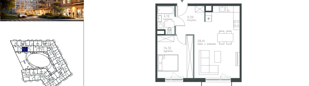 Mieszkanie w inwestycji: Piano