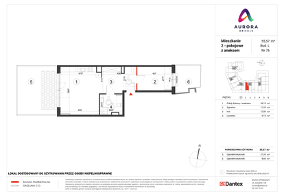Mieszkanie w inwestycji: Osiedle Aurora - bud. L