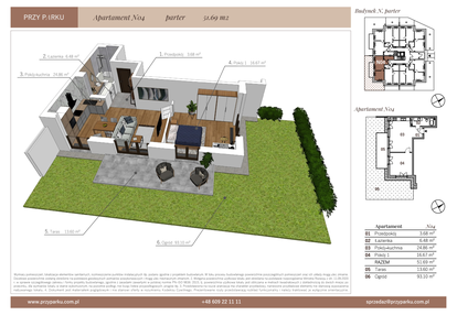 Mieszkanie w inwestycji: Przy Parku etap II