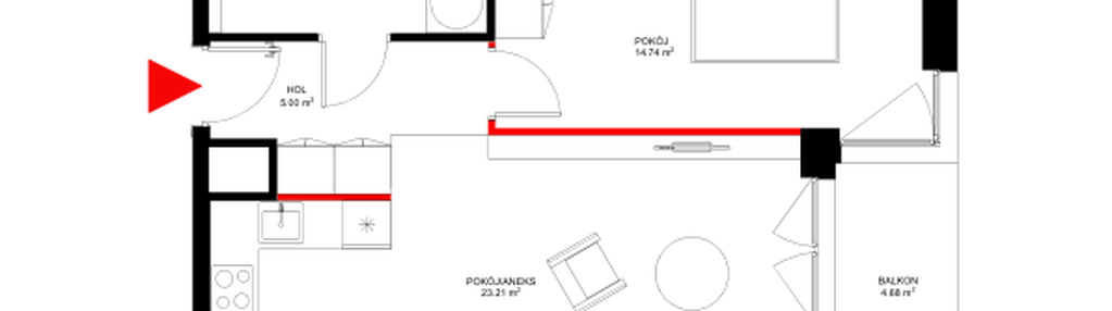 Mieszkanie w inwestycji: INSPIRE ETAP IV – bud. E