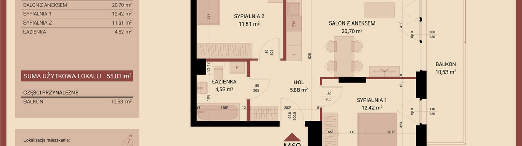 Mieszkanie w inwestycji: Artepolis