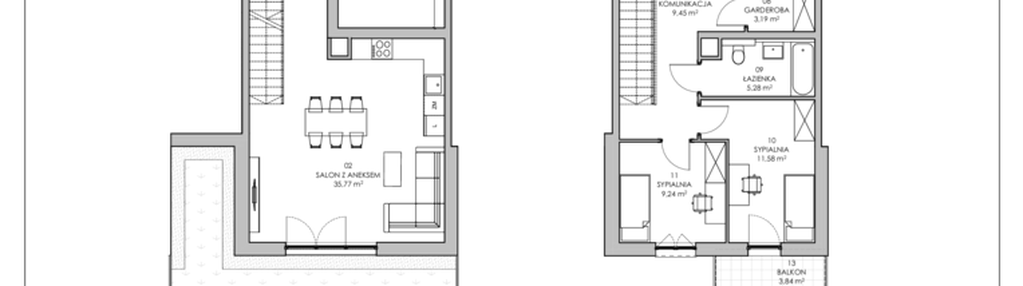 Mieszkanie w inwestycji: Skwer Harmonia II