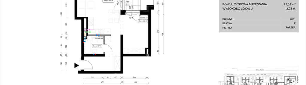 Mieszkanie w inwestycji: Przystań Reymonta