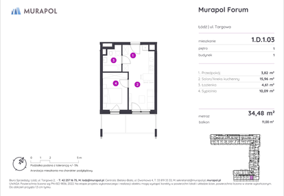 Mieszkanie w inwestycji: Murapol Forum
