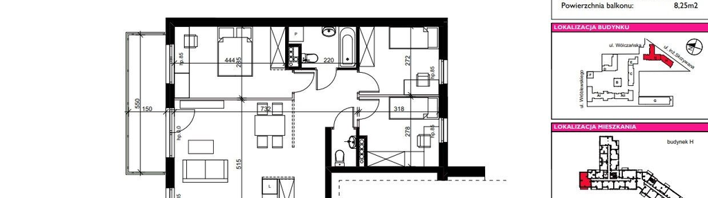 Mieszkanie w inwestycji: ART MODERN etap III - bud. H
