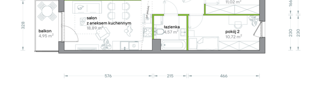 Mieszkanie w inwestycji: Podhalańska Vita
