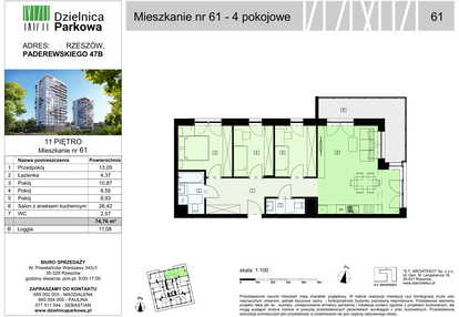 Mieszkanie w inwestycji: Dzielnica Parkowa VII