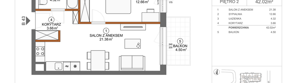Mieszkanie w inwestycji: Apartamenty Rusałki