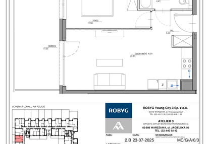 Mieszkanie w inwestycji: Modern City etap G