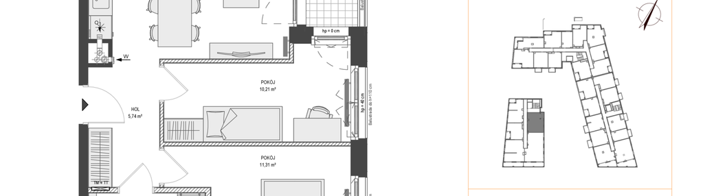 Mieszkanie w inwestycji: Zajezdnia Motława
