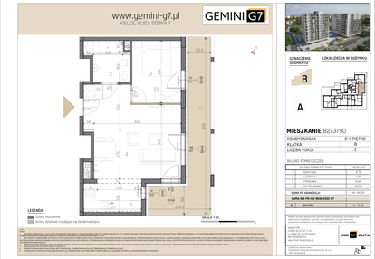 Mieszkanie w inwestycji: GEMINI G-7