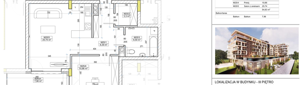 Mieszkanie w inwestycji: Apartamenty Widok Włoszczowa