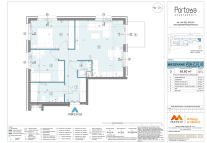 Mieszkanie w inwestycji: Apartamenty Portowa