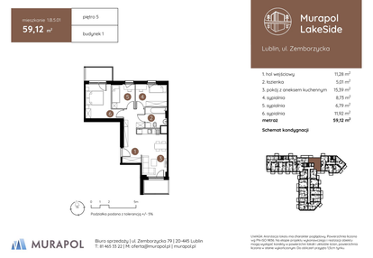 Mieszkanie w inwestycji: Murapol LakeSide