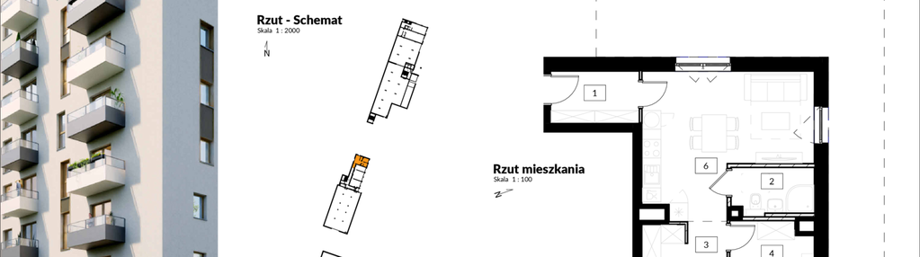 Mieszkanie w inwestycji: Osiedle Kochanowskiego - Gliwice