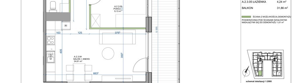 Mieszkanie w inwestycji: Apartamenty Płużnicka
