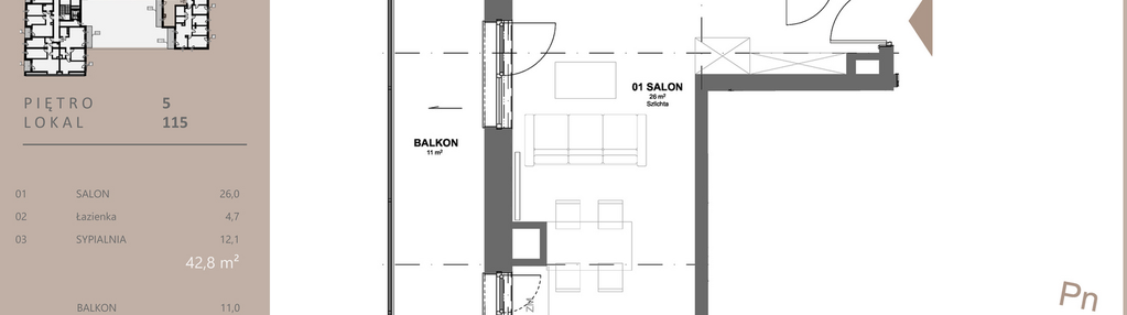 Mieszkanie w inwestycji: BETWEEN