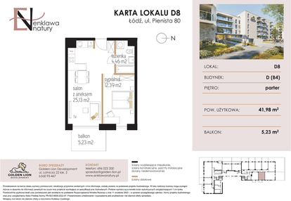 Mieszkanie w inwestycji: Enklawa Natury