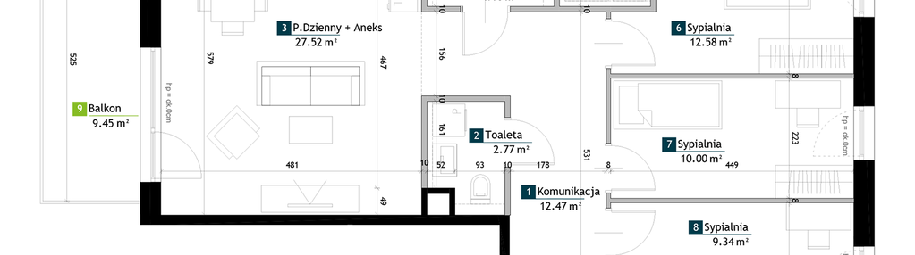 Mieszkanie w inwestycji: Viva Cité 2