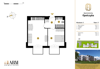 Mieszkanie w inwestycji: Apartamenty Opolczyka