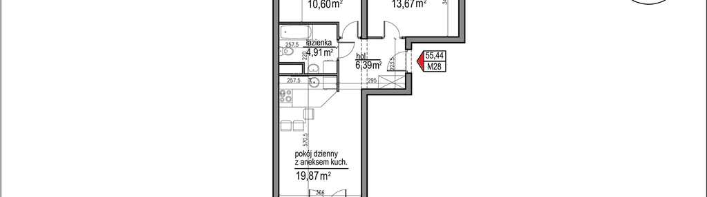 Mieszkanie w inwestycji: Osiedle Rytm etap 3