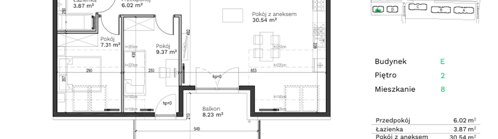Mieszkanie w inwestycji: Destino