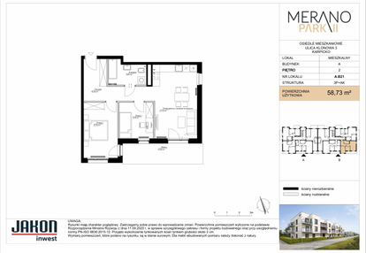 Mieszkanie w inwestycji: Merano Park II