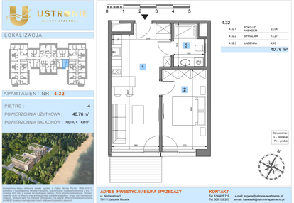 Mieszkanie w inwestycji: Ustronie Luxury Apartments