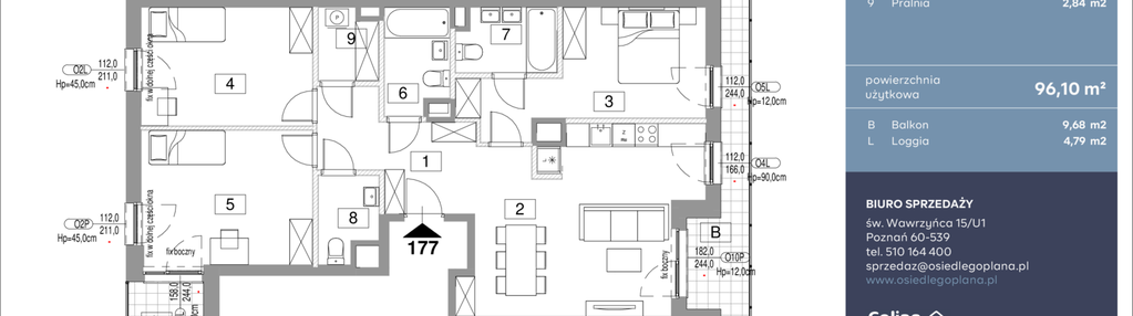 Mieszkanie w inwestycji: Goplana budynek F