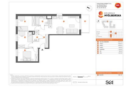 Mieszkanie w inwestycji: Osiedle Myśliborska