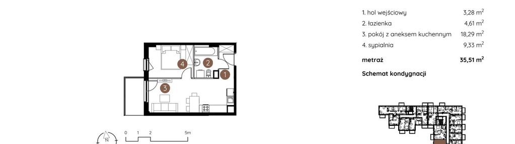 Mieszkanie w inwestycji: Murapol LakeSide
