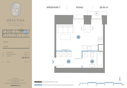 Mieszkanie w inwestycji: Oficyna - Apartamenty Inwestycyjne Apart Hotel