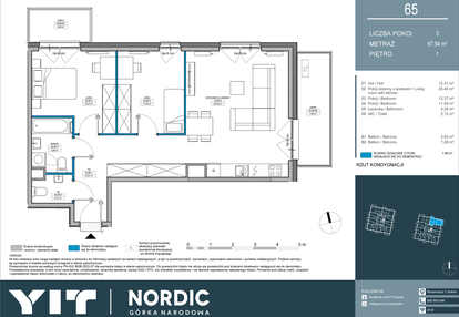 Mieszkanie w inwestycji: Nordic Górka Narodowa