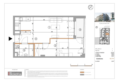 Mieszkanie w inwestycji: 5th Avenue Apartments