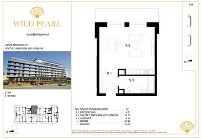 Mieszkanie w inwestycji: Wild Pearl
