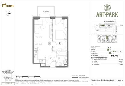 Mieszkanie w inwestycji: Inhome Osiedle ArtPark etap I