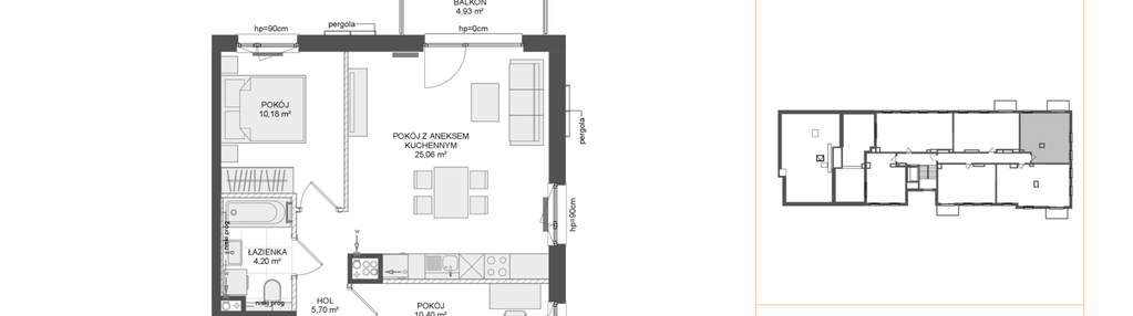Mieszkanie w inwestycji: Osiedle Przy Błoniach 3 etap IV