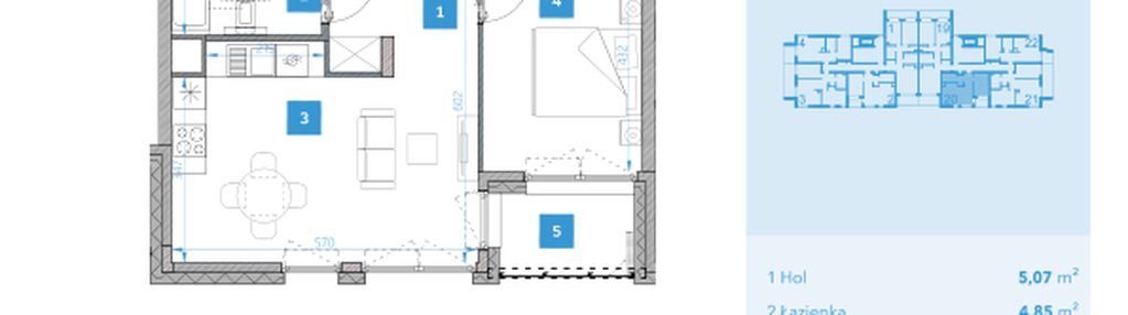 Mieszkanie w inwestycji: Apartamenty Macadamia