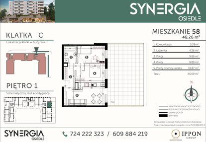 Mieszkanie w inwestycji: SYNERGIA