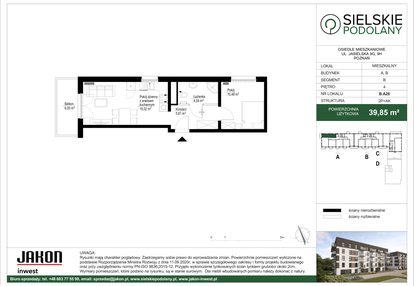 Mieszkanie w inwestycji: Sielskie Podolany