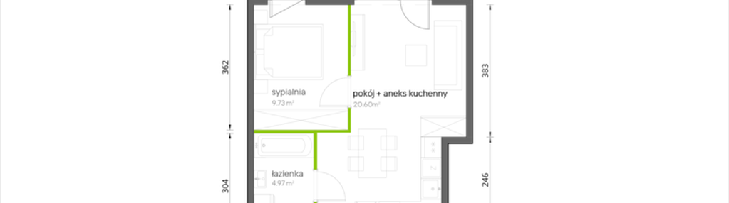 Mieszkanie w inwestycji: Aroniowa Vita