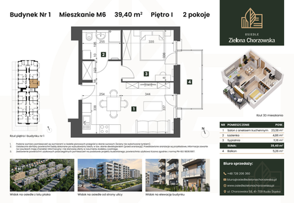 Mieszkanie w inwestycji: Osiedle Zielona Chorzowska