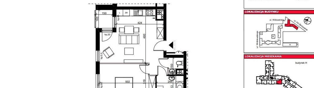 Mieszkanie w inwestycji: ART MODERN etap III - bud. H
