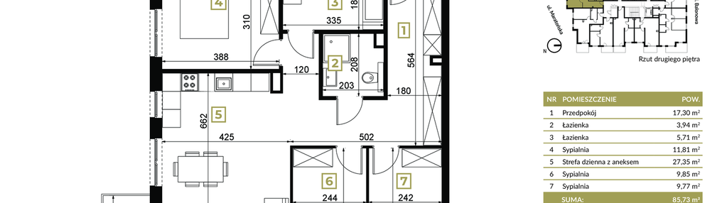 Mieszkanie w inwestycji: Apartamenty Balonowa