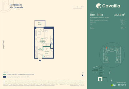 Mieszkanie w inwestycji: Cavallia