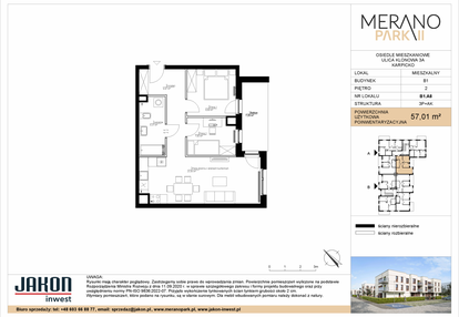 Mieszkanie w inwestycji: Merano Park II