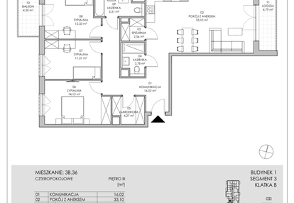 Mieszkanie w inwestycji: Skwer Harmonia II