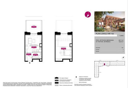 Mieszkanie w inwestycji: Fuzja Lofty